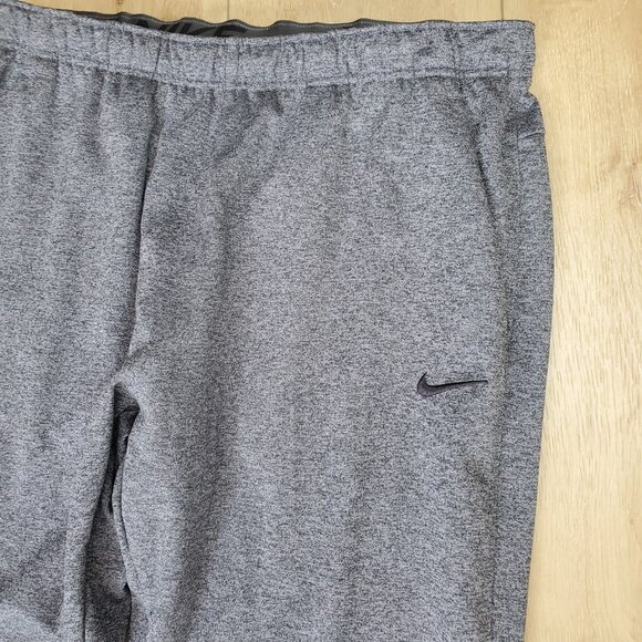 Nike Therma-FIT Sweatpants Mens Sz XXL Fitness Training Open Hem Gray DQ4856-071 - Picture 3 of 15